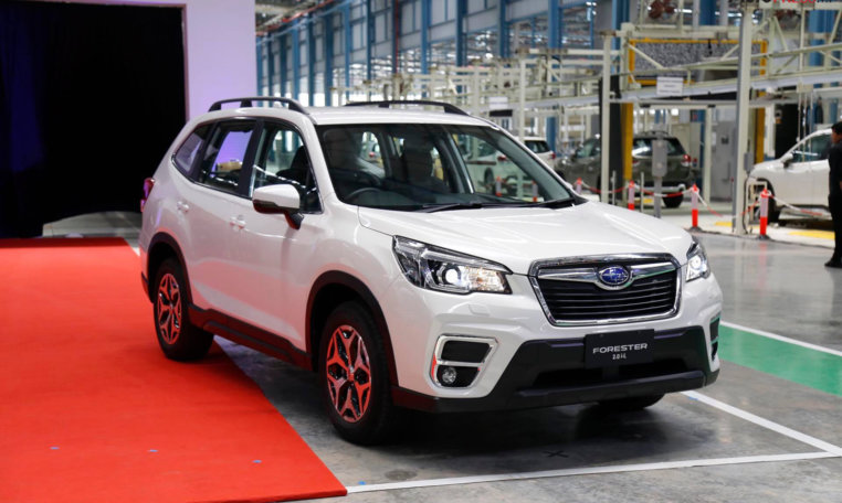 Subaru Forester 2019 tại nhà máy Thái Lan