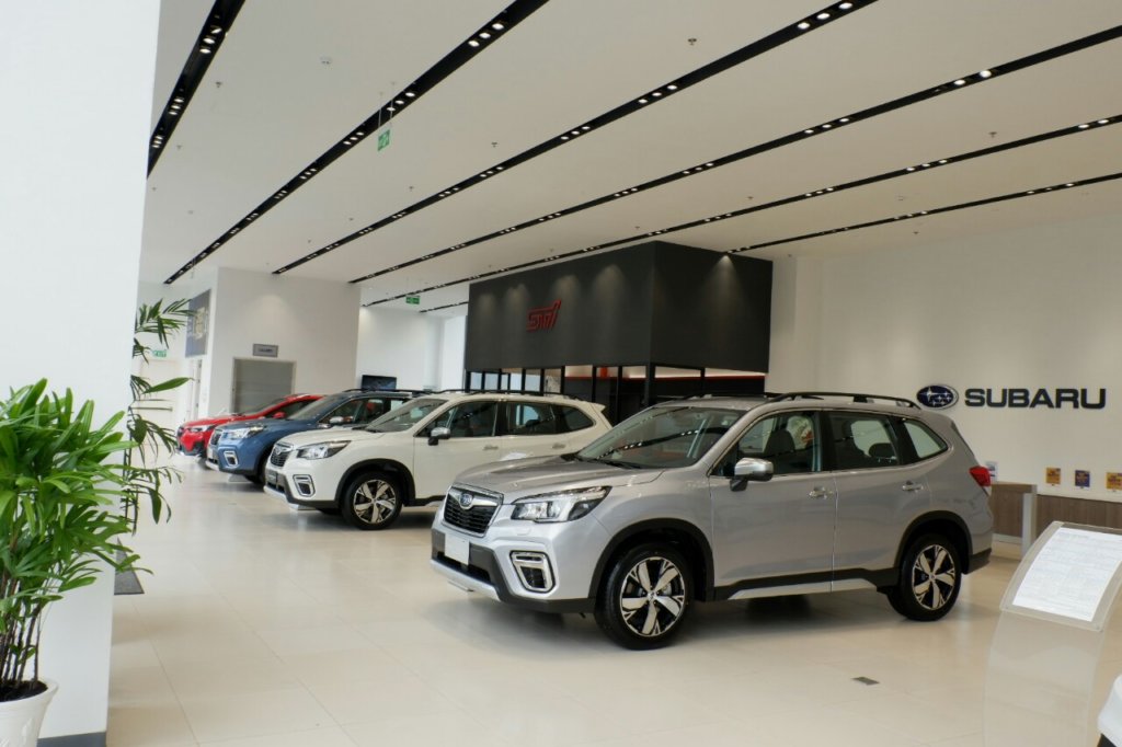 Showroom trung bày xe Subaru tại Q7