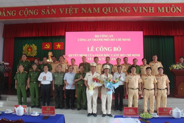 Thượng Tá Nguyễn Đình Dương Làm PGĐ Công An TpHCM 2