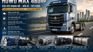 Howo Max 460HP Máy Weichai 2025 | Giá Xe Đầu Kéo Howo Max 8