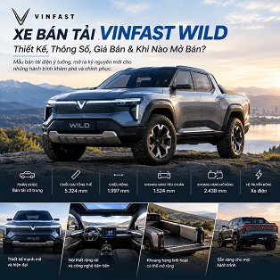 Xe Bán Tải VinFast Wild: Thông Số, Giá Bán & Khi Nào Mở Bán? 2